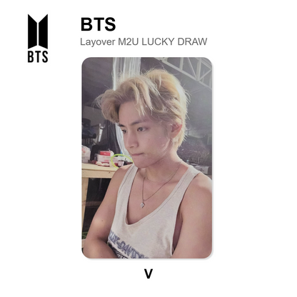BTS Layover M2U LUCKY DRAW Official Photocard