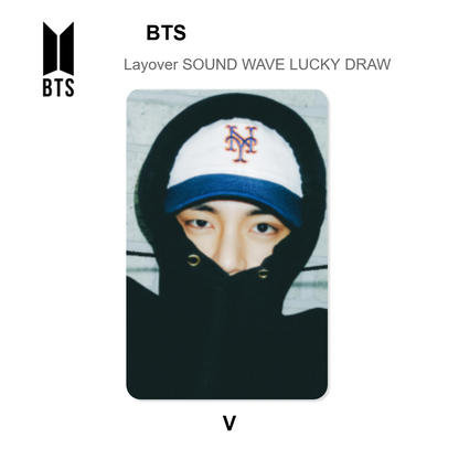 BTS Layover SOUND WAVE LUCKY DRAW Official Photocard