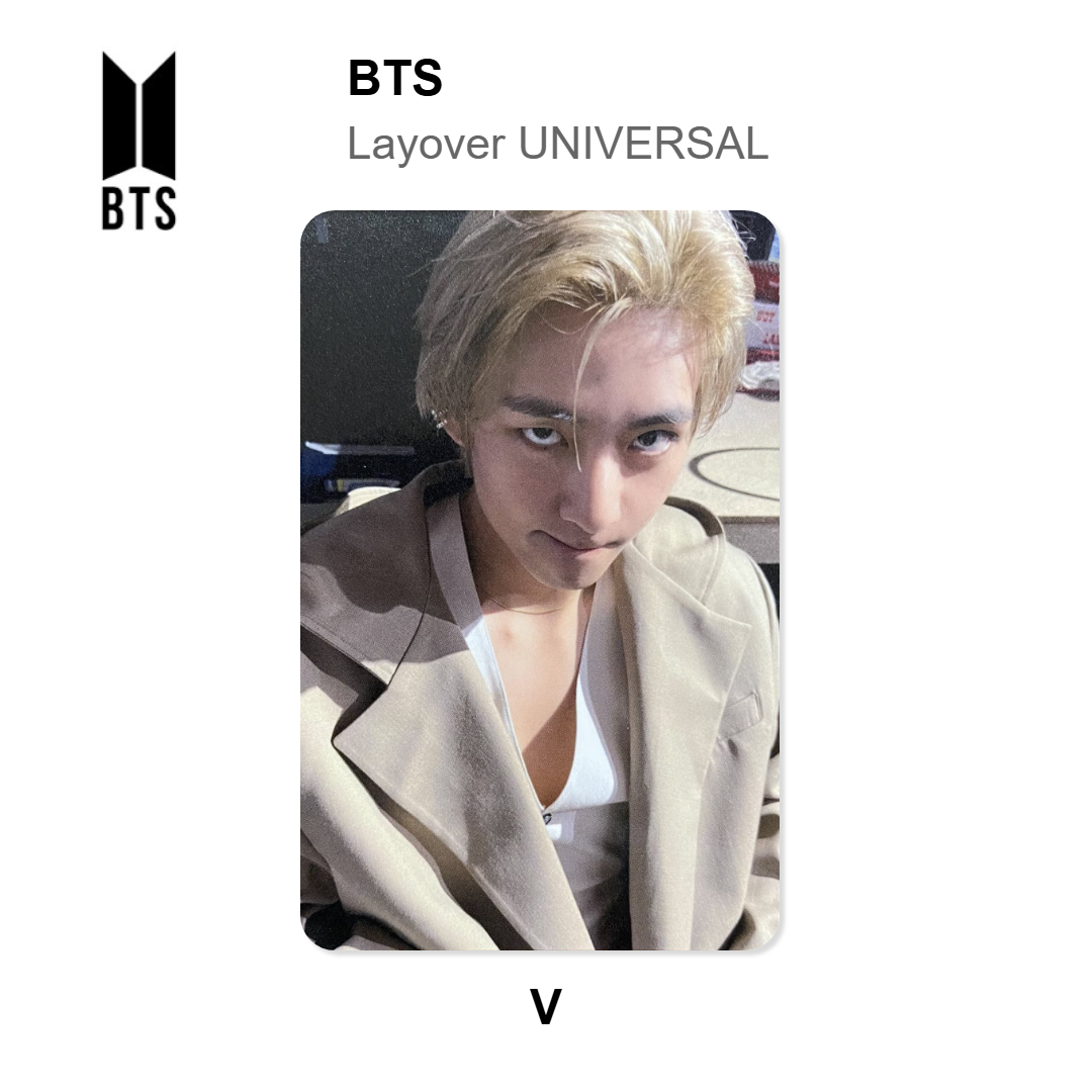 BTS Layover UNIVERSAL 公式フォトカード
