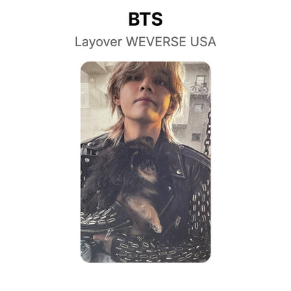 BTS Layover WEVERSE USA photocard oficial