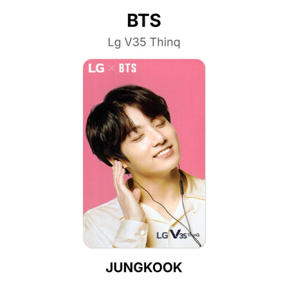 BTS Lg V35 Thinq photocard oficial