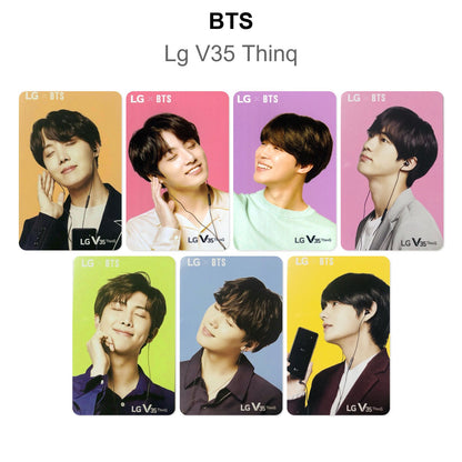 BTS Lg V35 Thinq photocard oficial