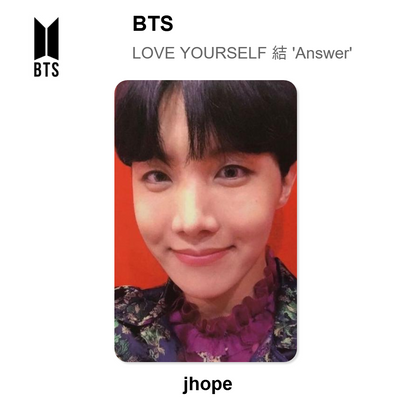 BTS LOVE YOURSELF 結 'Answer' Official Photocard