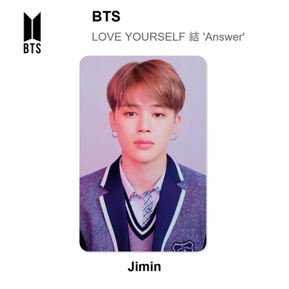 BTS LOVE YOURSELF 結 'Answer' Official Photocard