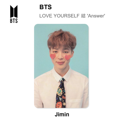 BTS LOVE YOURSELF 結 'Answer' Official Photocard