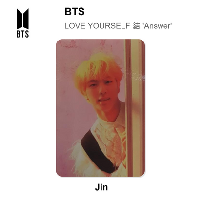 BTS LOVE YOURSELF 結 'Answer' Official Photocard