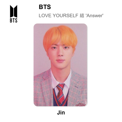BTS LOVE YOURSELF 結 'Answer' Official Photocard