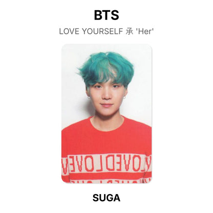 BTS LOVE YOURSELF 承 'Her' Offizielle Photocard