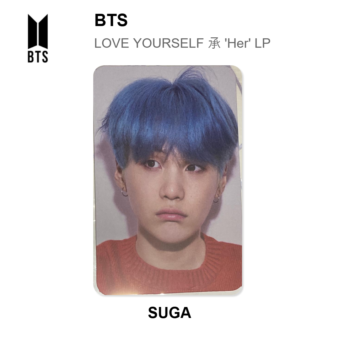 BTS LOVE YOURSELF 承 'Her' LP Official Photocard