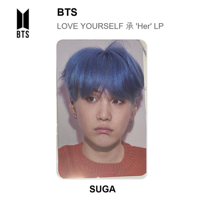 BTS LOVE YOURSELF 承 'Her' LP Official Photocard