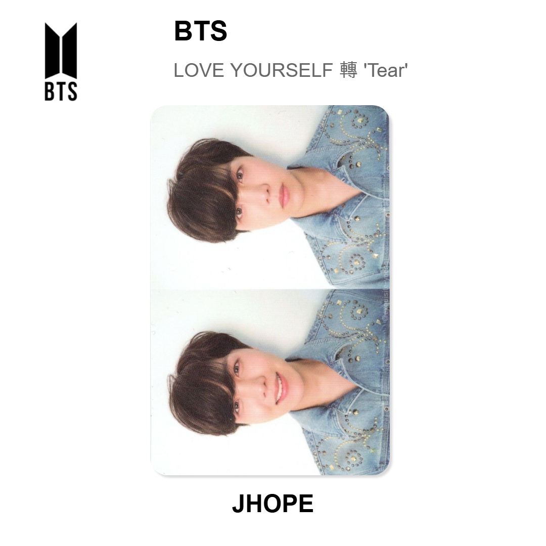 BTS LOVE YOURSELF 轉 'Tear' Official Photocard