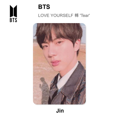 BTS LOVE YOURSELF 轉 'Tear' Official Photocard