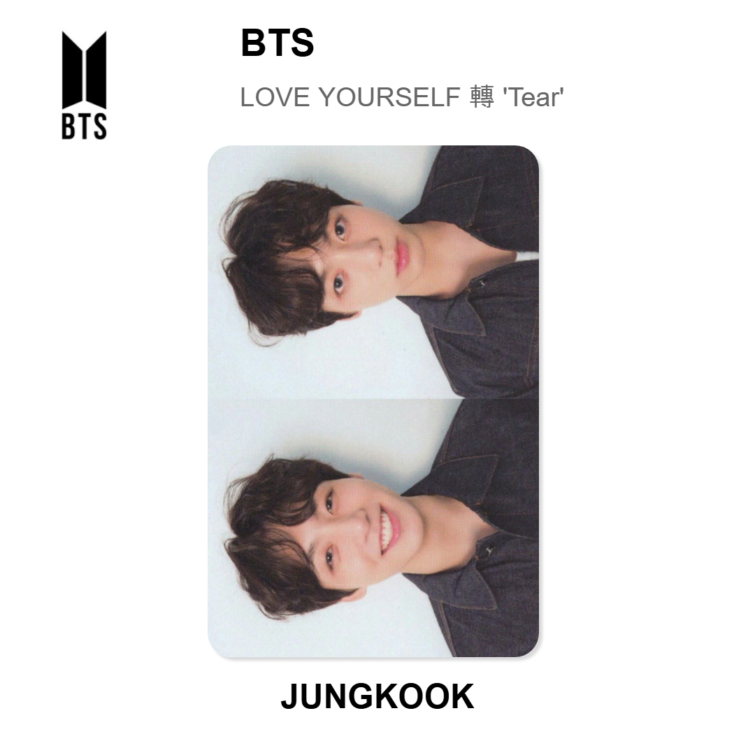 BTS LOVE YOURSELF 轉 'Tear' Official Photocard