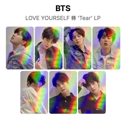 BTS LOVE YOURSELF 轉 'Tear' LP photocard resmi
