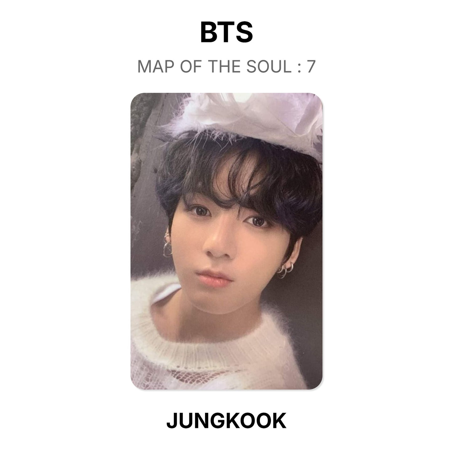 BTS MAP OF THE SOUL : 7 photocard oficial