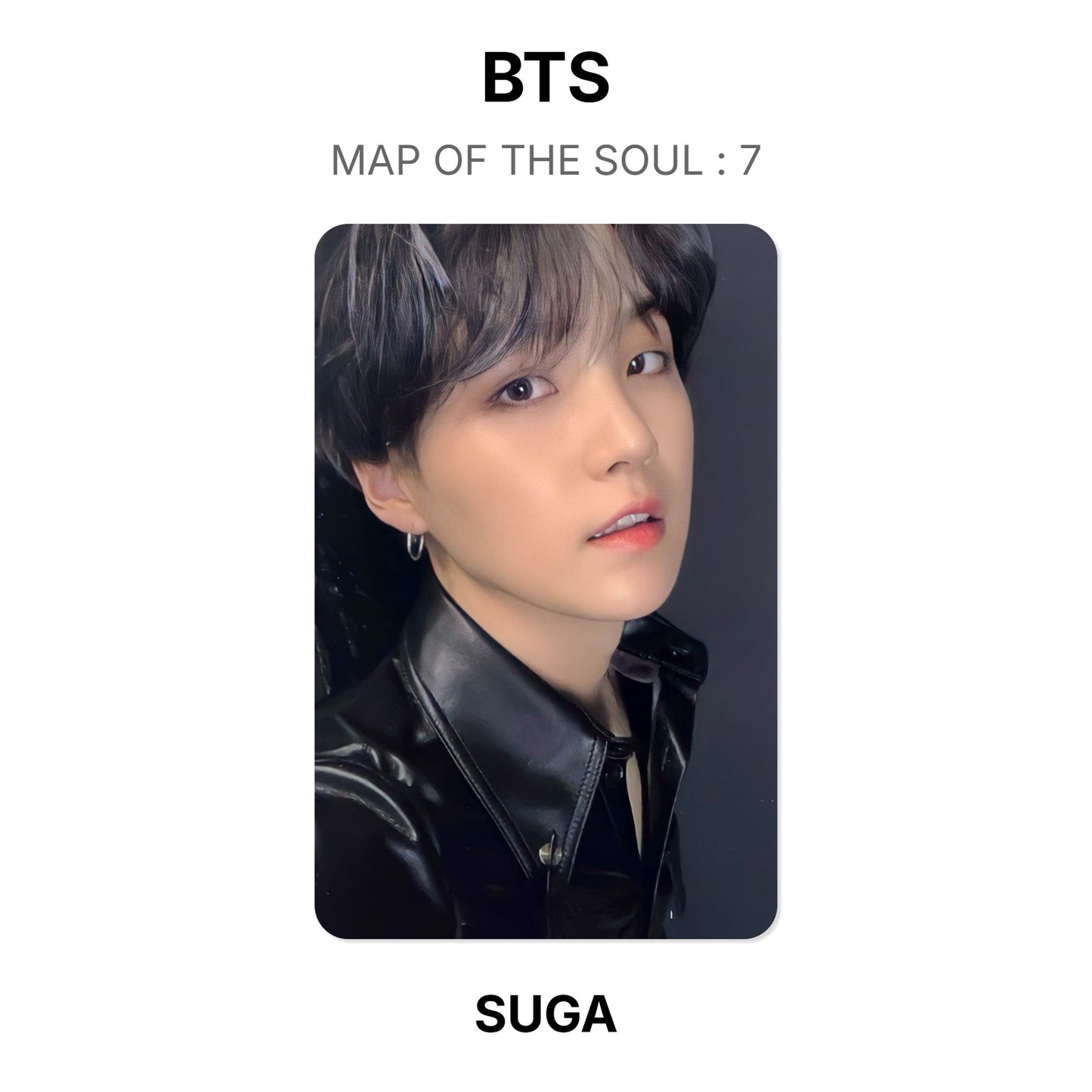 BTS MAP OF THE SOUL : 7 photocard oficial