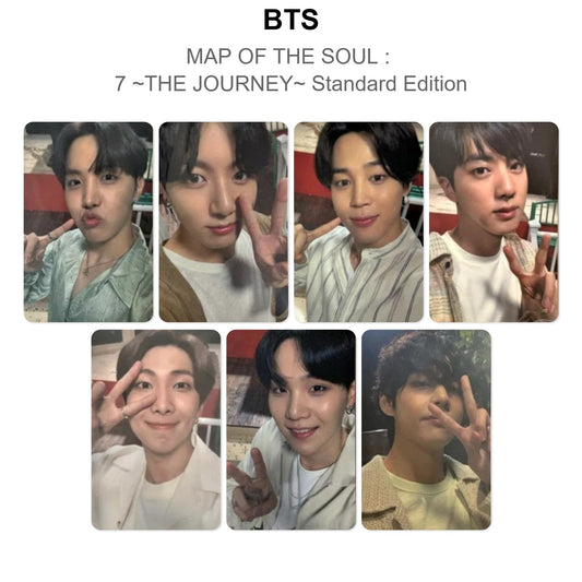 BTS MAP OF THE SOUL : 7 ~THE JOURNEY~ Standard Edition photocard resmi