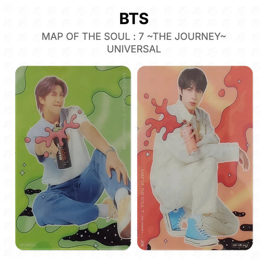 BTS MAP OF THE SOUL : 7 THE JOURNEY UNIVERSAL photocard resmi