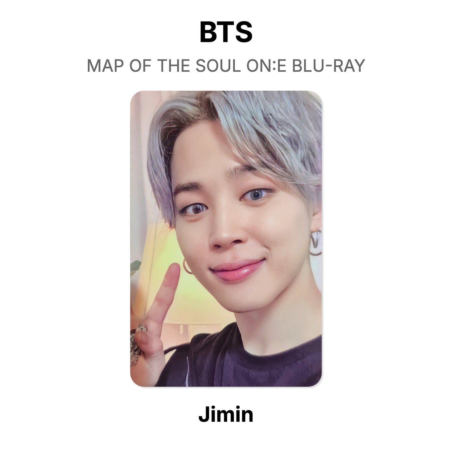 BTS MAP OF THE SOUL ON:E BLU-RAY Official Photocard