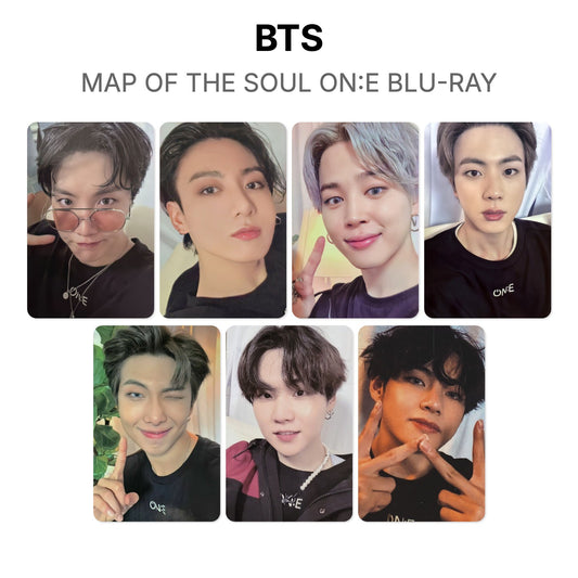 BTS MAP OF THE SOUL ON:E BLU-RAY Official Photocard