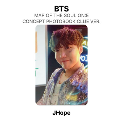BTS MAP OF THE SOUL ON:E CONCEPT PHOTOBOOK CLUE VER. Official Photocard