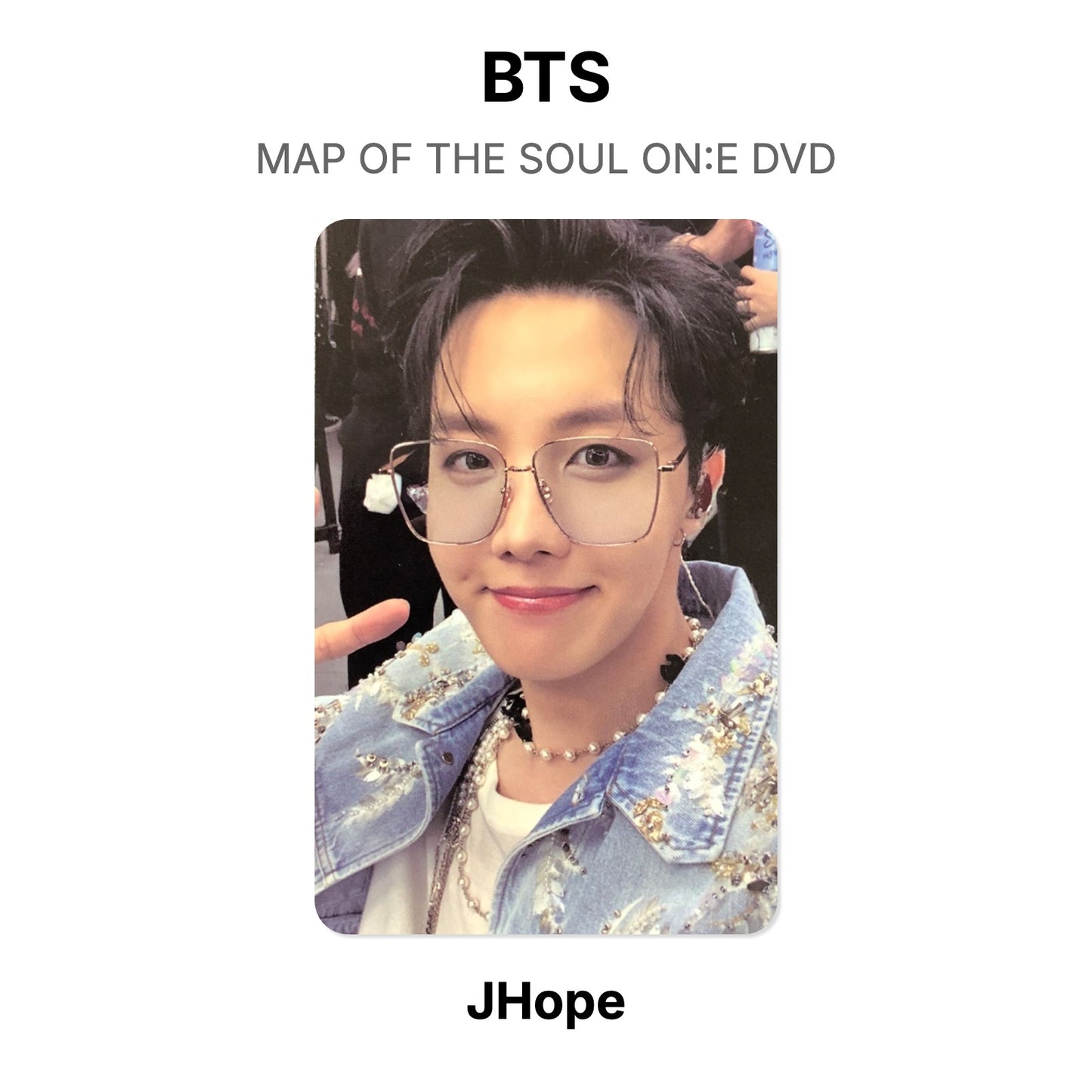 BTS MAP OF THE SOUL ON:E DVD virallinen Photocard