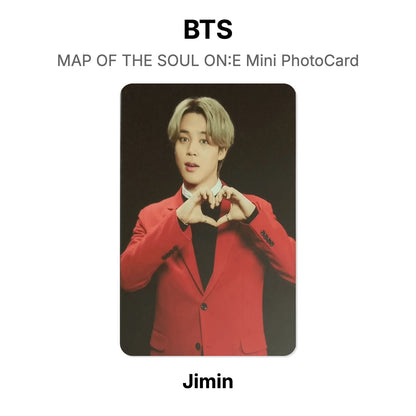 BTS MAP OF THE SOUL ON:E Mini PhotoCard Official Photocard