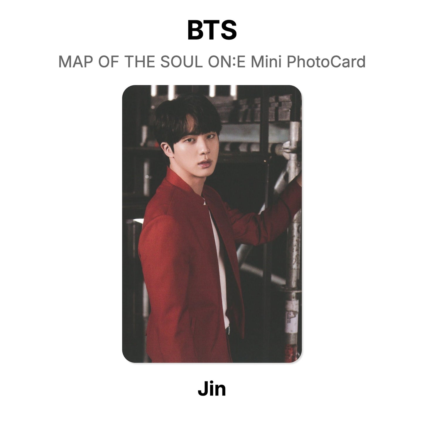 BTS MAP OF THE SOUL ON:E Mini PhotoCard Official Photocard