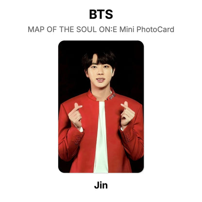 BTS MAP OF THE SOUL ON:E Mini PhotoCard Official Photocard