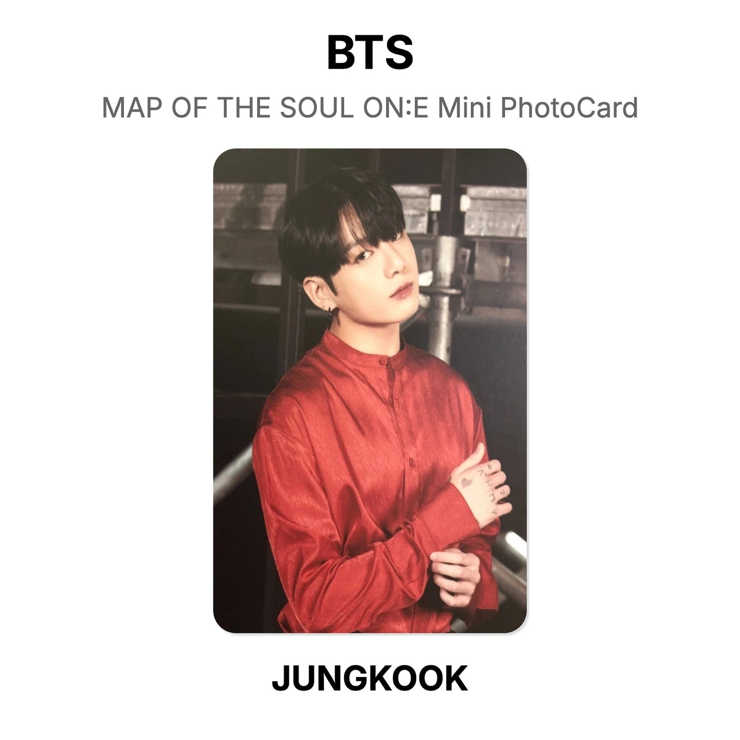 BTS MAP OF THE SOUL ON:E Mini PhotoCard Official Photocard