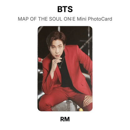 BTS MAP OF THE SOUL ON:E Mini PhotoCard Official Photocard