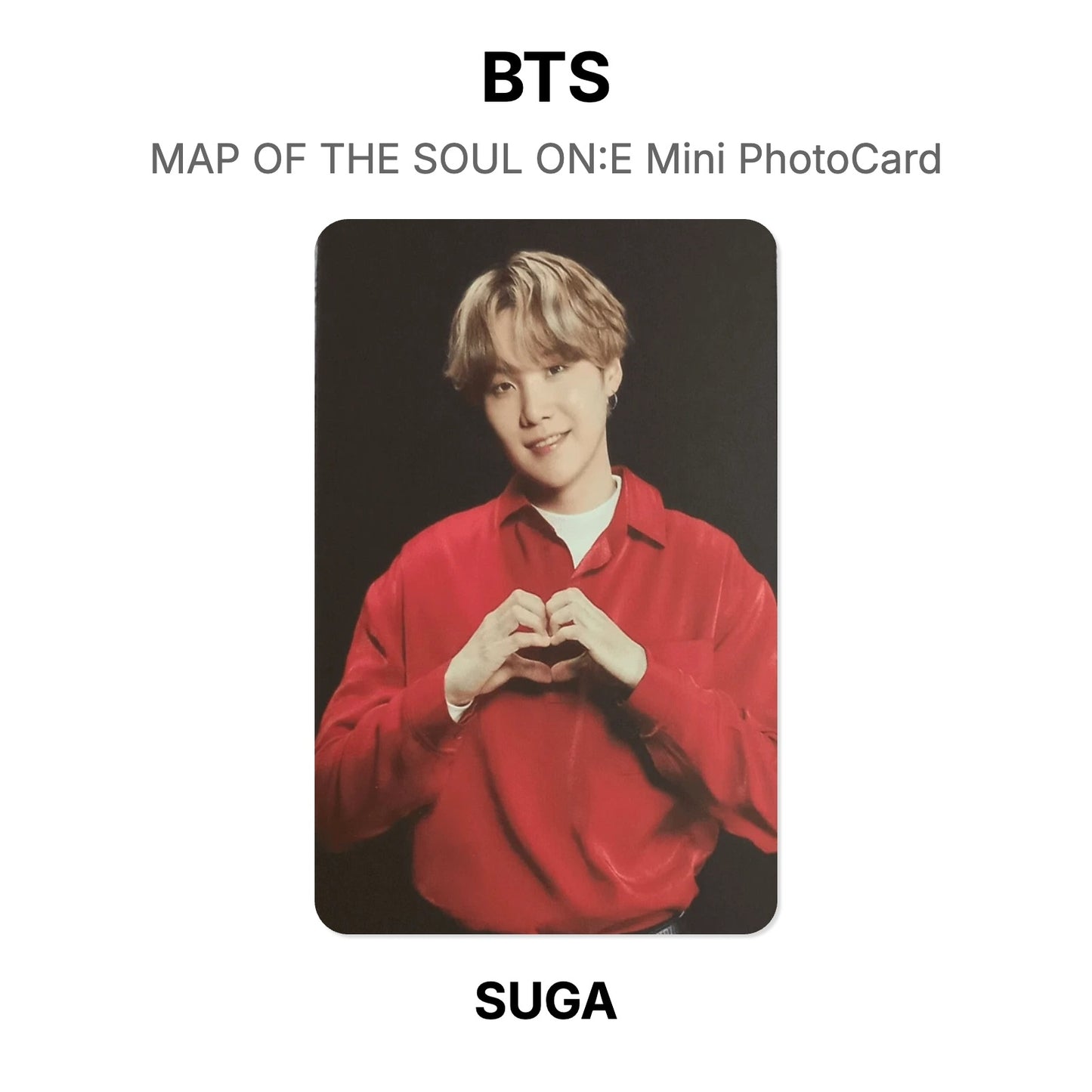 BTS MAP OF THE SOUL ON:E Mini PhotoCard Official Photocard