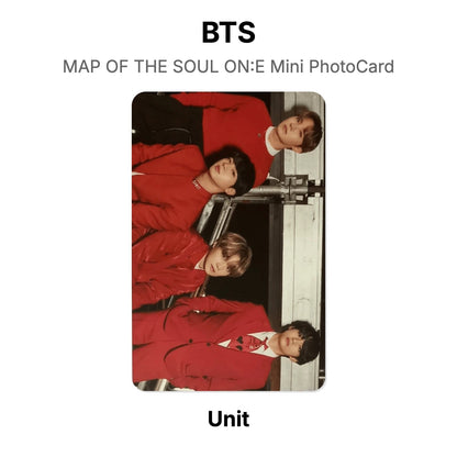 BTS MAP OF THE SOUL ON:E Mini PhotoCard Official Photocard