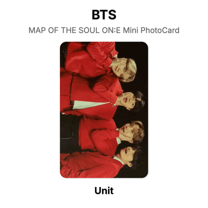 BTS MAP OF THE SOUL ON:E Mini PhotoCard Official Photocard