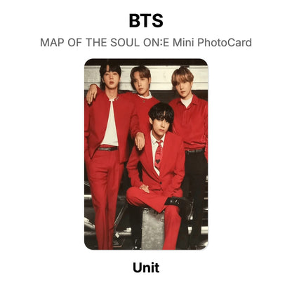 BTS MAP OF THE SOUL ON:E Mini PhotoCard Official Photocard