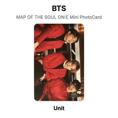 BTS MAP OF THE SOUL ON:E Mini PhotoCard Official Photocard