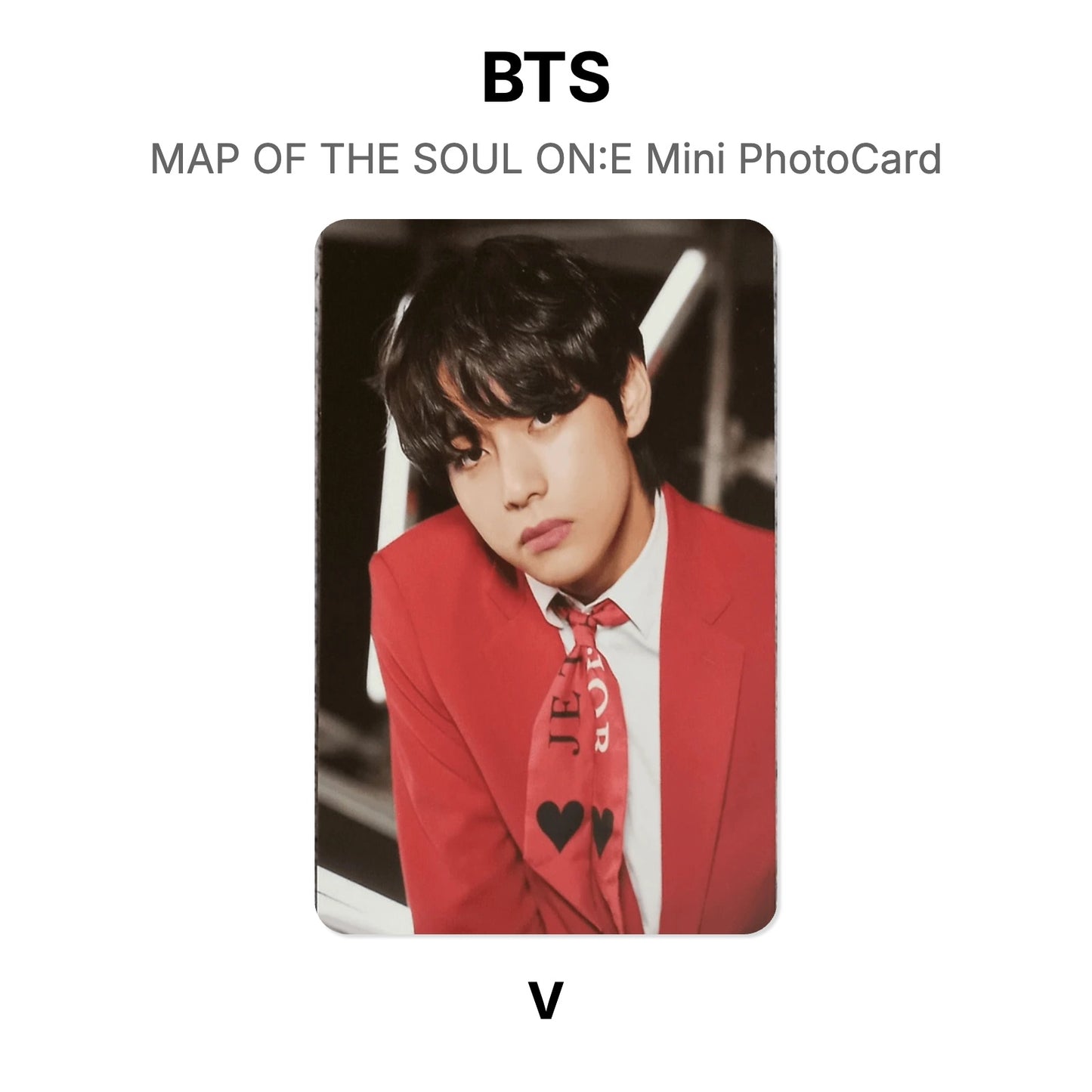 BTS MAP OF THE SOUL ON:E Mini PhotoCard Official Photocard