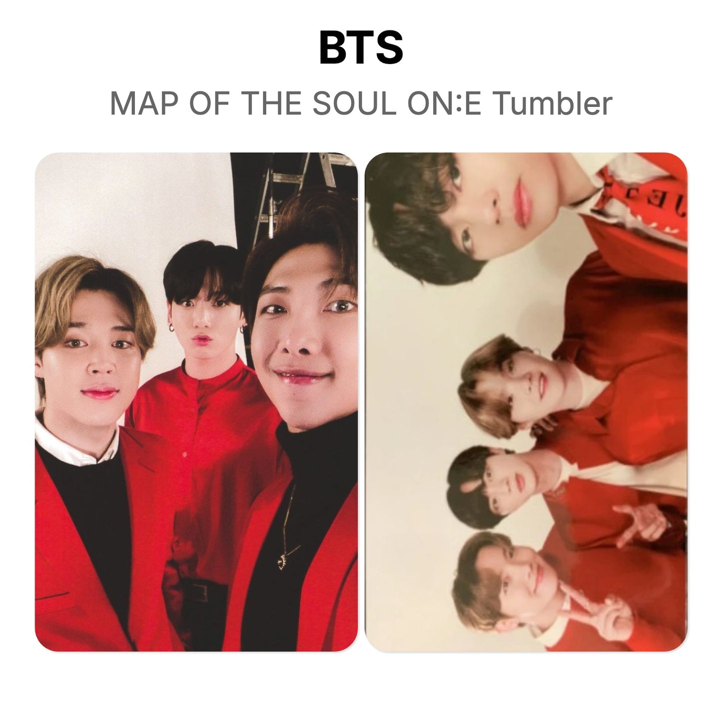 BTS MAP OF THE SOUL ON:E Tumbler 公式フォトカード