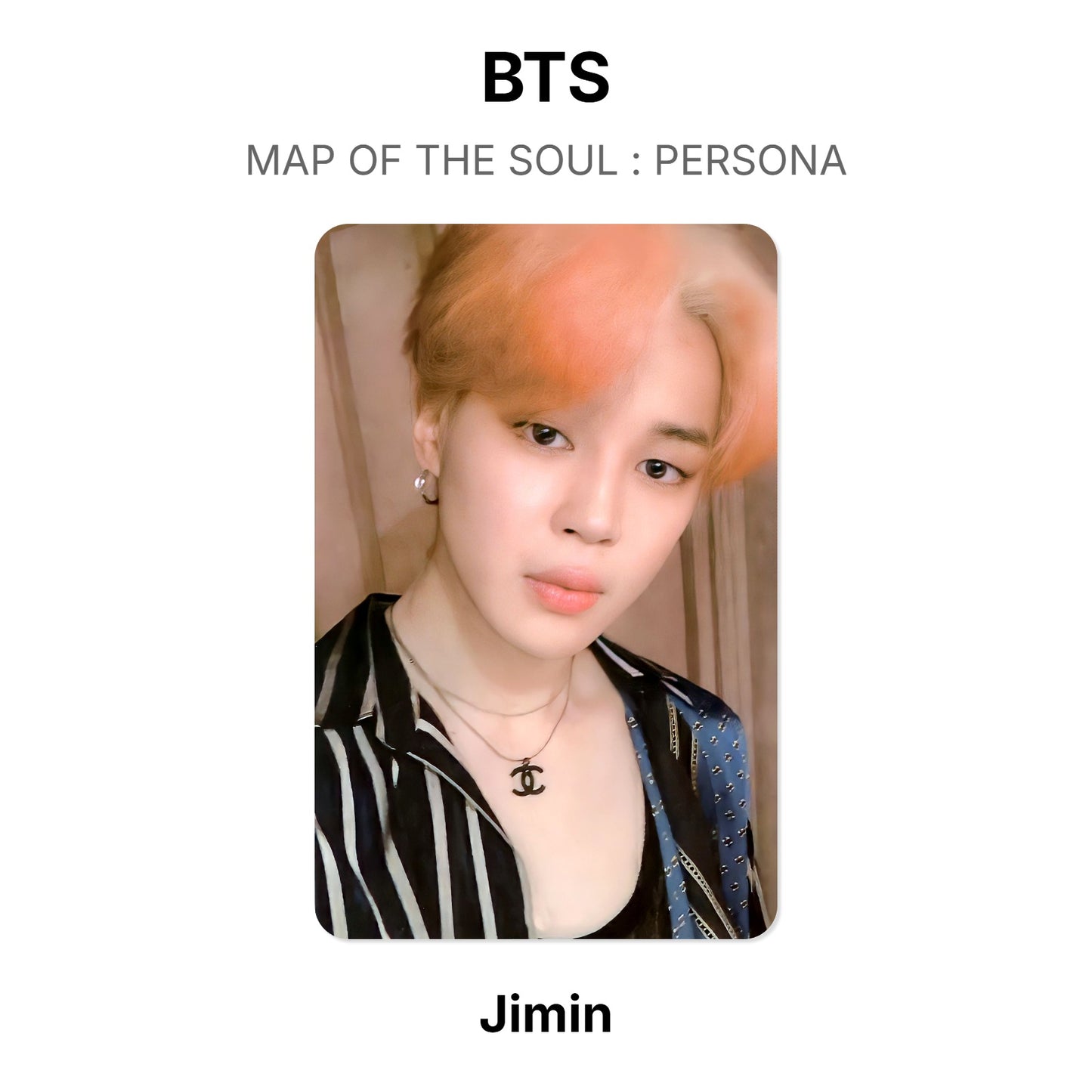 BTS MAP OF THE SOUL : PERSONA Official Photocard