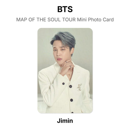 BTS MAP OF THE SOUL TOUR Mini Photo Card Offizielle Photocard