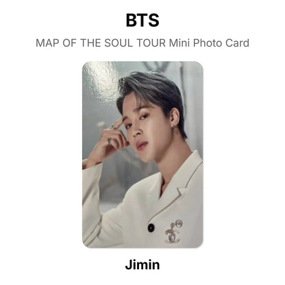 BTS MAP OF THE SOUL TOUR Mini Photo Card Offizielle Photocard