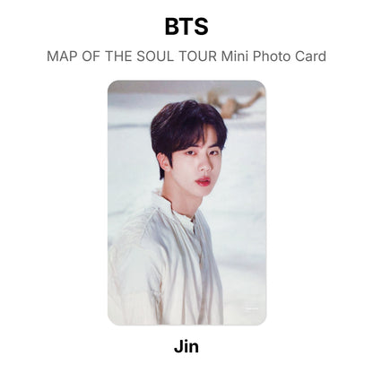 BTS MAP OF THE SOUL TOUR Mini Photo Card Offizielle Photocard