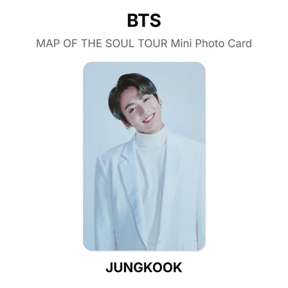 BTS MAP OF THE SOUL TOUR Mini Photo Card Offizielle Photocard