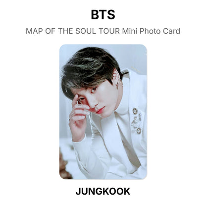 BTS MAP OF THE SOUL TOUR Mini Photo Card Offizielle Photocard