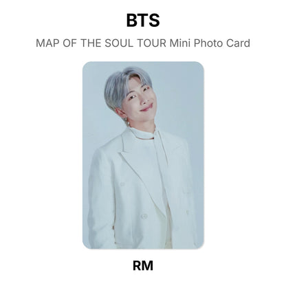 BTS MAP OF THE SOUL TOUR Mini Photo Card Offizielle Photocard