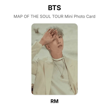 BTS MAP OF THE SOUL TOUR Mini Photo Card Offizielle Photocard