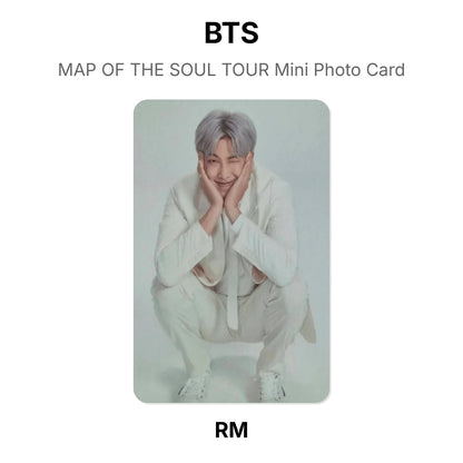 BTS MAP OF THE SOUL TOUR Mini Photo Card Offizielle Photocard