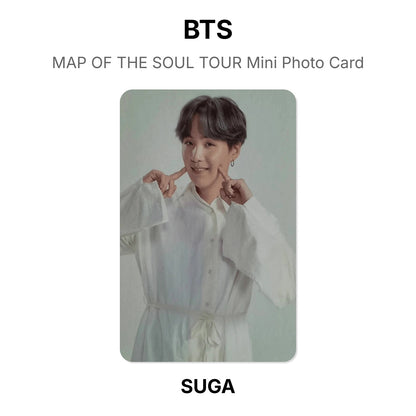 BTS MAP OF THE SOUL TOUR Mini Photo Card Offizielle Photocard