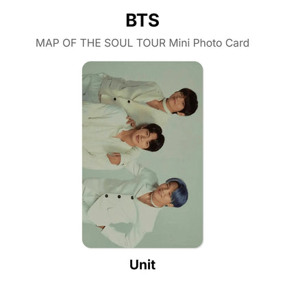 BTS MAP OF THE SOUL TOUR Mini Photo Card Offizielle Photocard