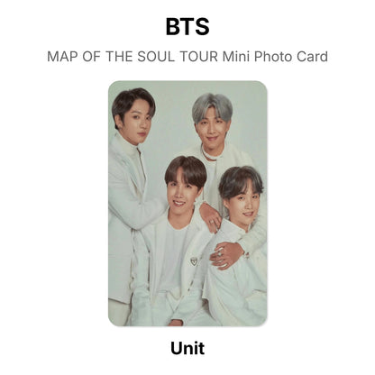 BTS MAP OF THE SOUL TOUR Mini Photo Card Offizielle Photocard